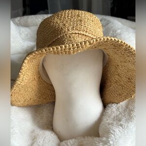 The Scala Collection Genuine Straw Hat